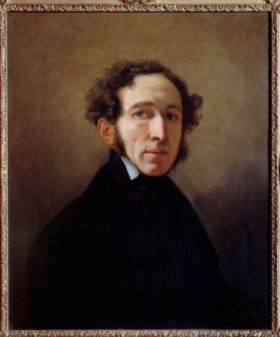 Ritratto di Étienne Arago (1802-1892) drammaturgo, politico, sindaco di Parigi. Dipinto di Émile Horace Vernet (1789-1863) da Emile Jean Horace Vernet