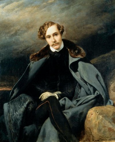 Ritratto del principe Alexander Ivanovich Baryatinsky da Emile Jean Horace Vernet