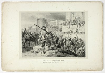 Come sono stupiti questi moribondi... da Horace Vernet