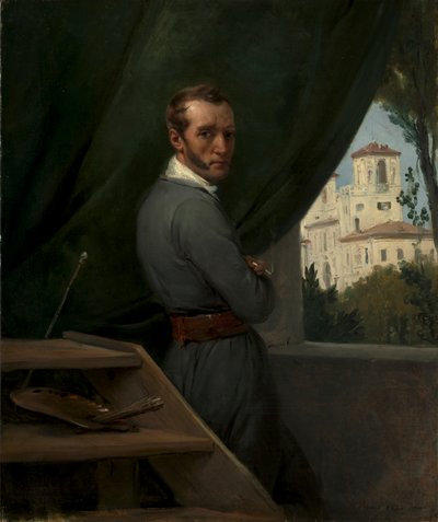 Autoritratto a Roma da Emile Jean Horace Vernet