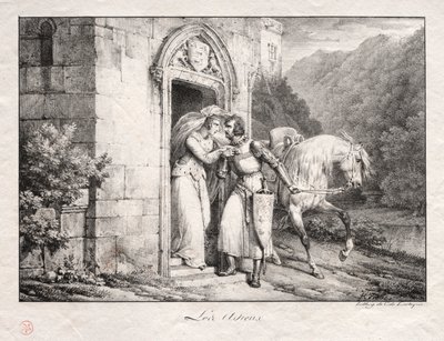 Gli Addii da Emile Jean Horace Vernet