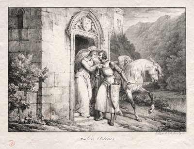 Gli Addii da Emile Jean Horace Vernet