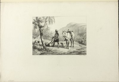 La cava da Emile Jean Horace Vernet