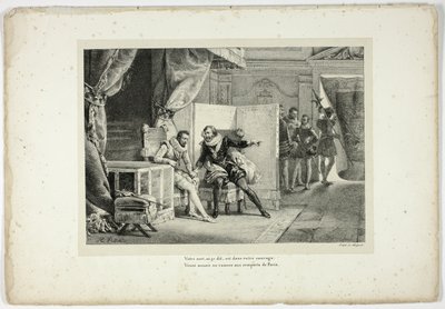 Il vostro destino", ho detto, "sta nel vostro coraggio... da Horace Vernet