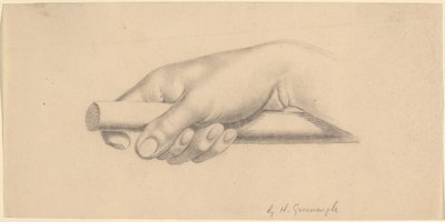 Mano Destra che Tiene una Bacchetta da Horatio Greenough