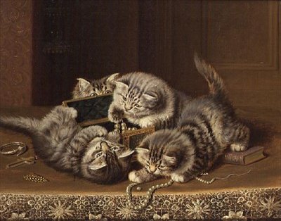 Gattini da Horatio Henry Couldery
