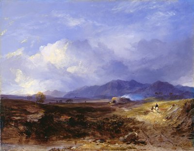 Una strada di mandrie nelle Highlands occidentali da Horatio McCulloch