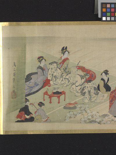 Tre dei della buona fortuna in una gita di piacere da Hosoda Eishi