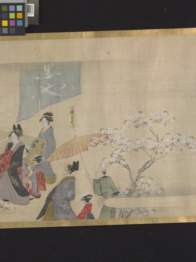 Tre dei della buona fortuna in una gita di piacere da Hosoda Eishi