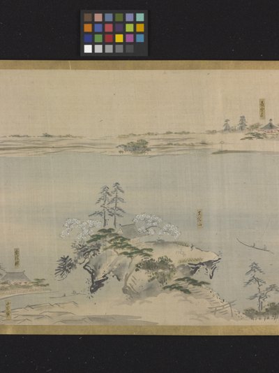 Tre dei della buona fortuna in una gita di piacere da Hosoda Eishi