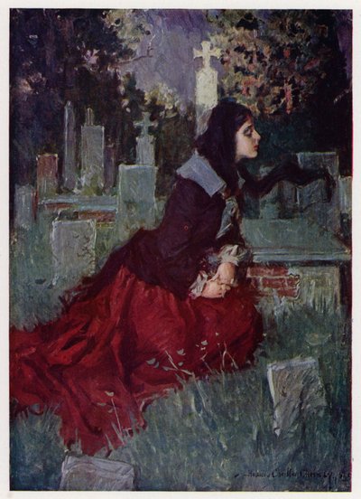 Illustrazione per Evangeline, A Tale of Arcadie, di Henry Wadsworth Longfellow da Howard Chandler (after) Christy
