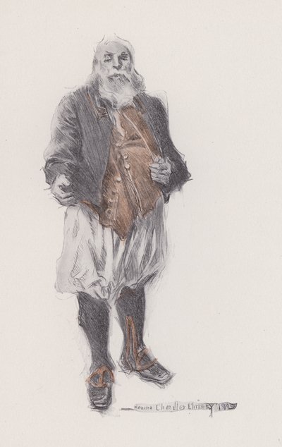 Illustrazione per Evangeline, A Tale of Arcadie di Henry Wadsworth Longfellow da Howard Chandler (after) Christy