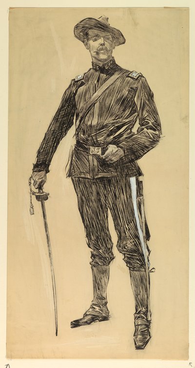 Ufficiale americano (Guerra ispano-americana) da Howard Chandler Christy