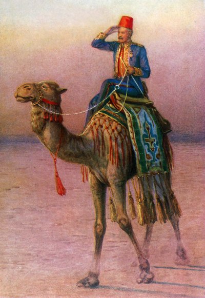 Generale Gordon nel deserto da Howard Davie