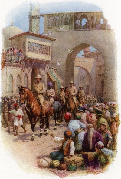 Il Generale Maude Entra a Baghdad. La Metropoli dell