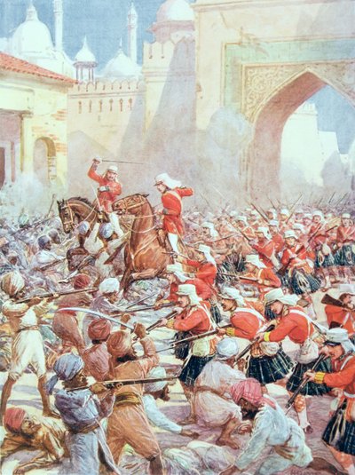 Sir Henry Havelock (1795-1857) al Soccorso di Lucknow da Howard Davie