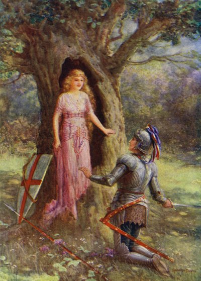 San Dionigi di Francia e Fair Eglantine da Howard Davie