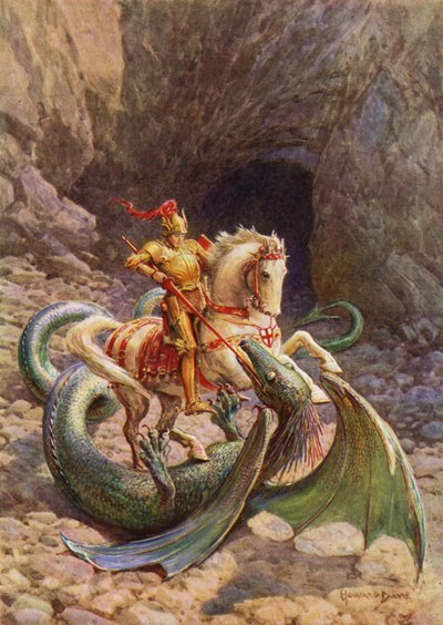 San Giorgio e il Drago da Howard Davie