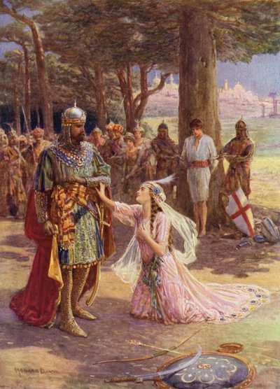 San Giacomo di Spagna e la Principessa Celestina da Howard Davie