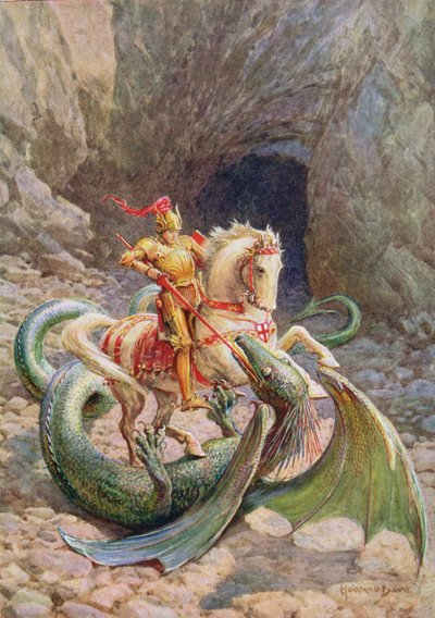 Il drago...cadde a terra morto, da 
