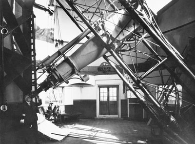 Telescopio rifrattore visivo da 28 pollici, c.1893 da Howard Grubb