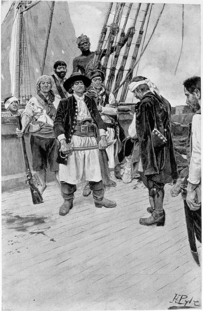 Il Capitano Tongrelow ha preso il più grande, illustrazione da 
