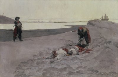 I morti non raccontano storie, 1899 da Howard Pyle