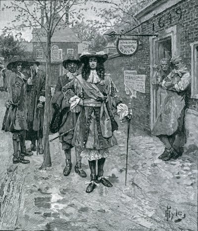Governatore Andros e il Popolo di Boston, inciso da A. Whitney, da Harper