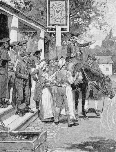 Si ferma al segno della banderuola, illustrazione da 
