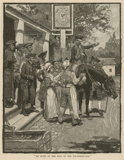 Si ferma al segno della banderuola da Howard Pyle