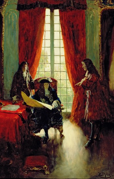 La Salle chiede al re il permesso di esplorare il Mississippi, da 