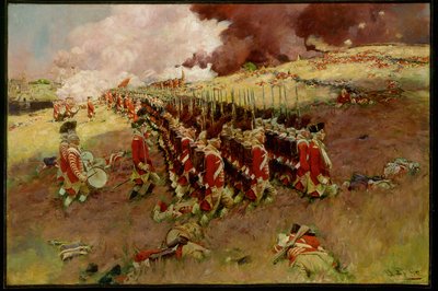 La battaglia di Bunker Hill da Howard Pyle