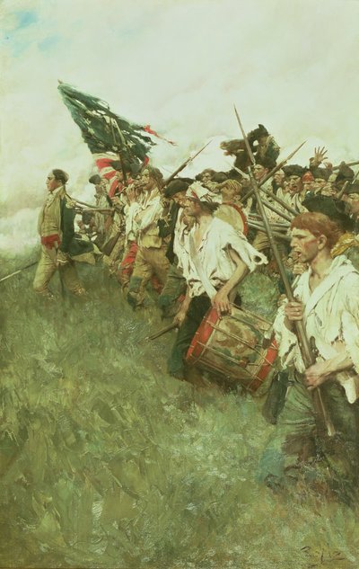 I creatori della nazione, 1903 da Howard Pyle