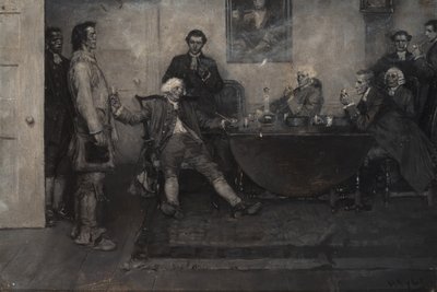 "Questo è Enoch Wade, signori," disse il baronetto da Howard Pyle
