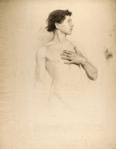 Ragazzo nudo, torso e testa da Howard Russell Butler