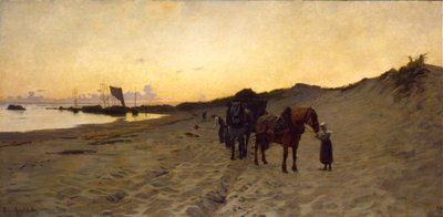 I raccoglitori di alghe, 1886 da Howard Russell Butler
