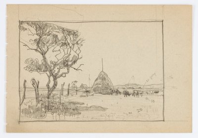 Senza titolo (Albero con Hayrick) da Howard Russell Butler