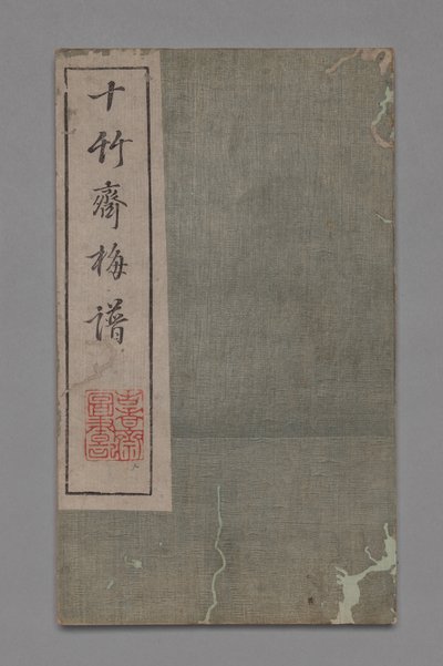 Manuale di pittura e calligrafia dello Studio dei Dieci Bambù Shizhuzhai shuhua pu: Fiori di pruno, 1675-1800 da Hu Zhengyan