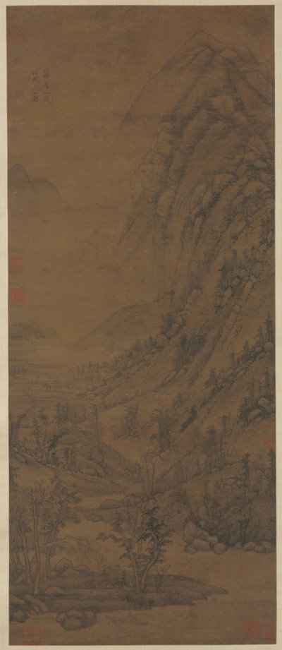 Montagne estive dopo Dong Yuan [attivo circa 937-975 d.C.], 1290-1354 da Huang Gongwang