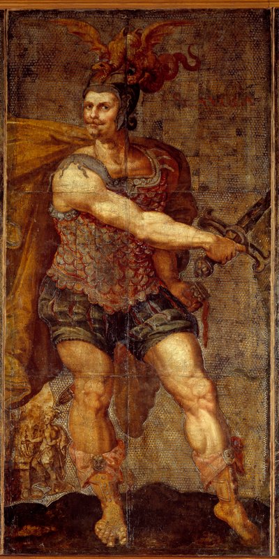 Arazzo delle Sette Pelli da Hubert (after) Goltzius