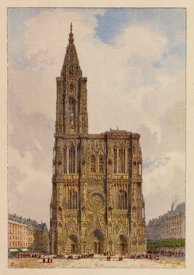 Notre-Dame di Strasburgo da Hubert Clerget