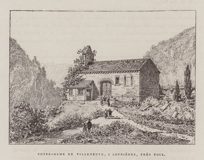 Notre-Dame De Villeneuve, A Lourieres, Pres Foix da Hubert Clerget