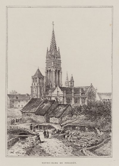 Notre-Dame Du Folgoet da Hubert Clerget