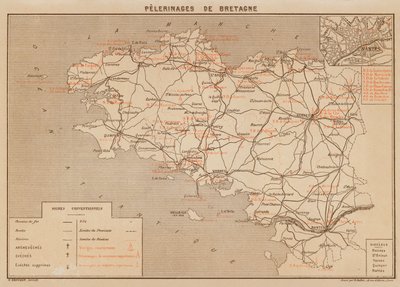 Pellegrinaggi della Bretagna da Hubert Clerget