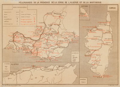 Pellegrinaggi della Provenza, della Corsica, dell
