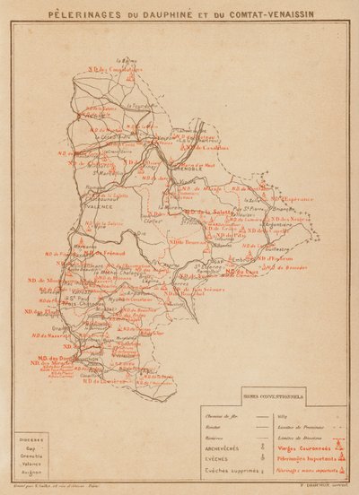 Pellegrinaggi del Delfinato e del Comtat-Venaissin da Hubert Clerget