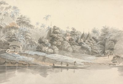 Villaggio a Colna (India) da Hubert Cornish