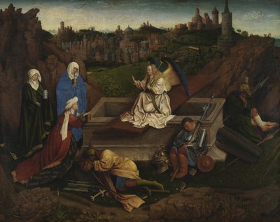 Le tre Marie al sepolcro da Hubert Eyck