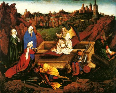 Le Tre Marie al Sepolcro da Hubert Eyck