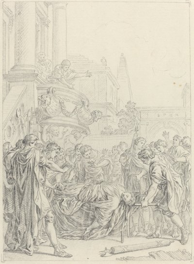 Del più grande dei Romani ecco cosa vi resta da Hubert Francois Gravelot